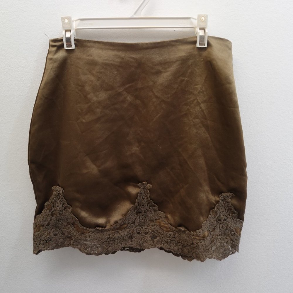 Dark Olive Skirt